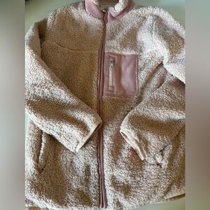 Copper Key Cozy Pink Sherpa Jacket